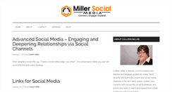 Desktop Screenshot of millersocialmedia.com